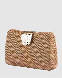 Olga Berg - Lindy Woven Clutch