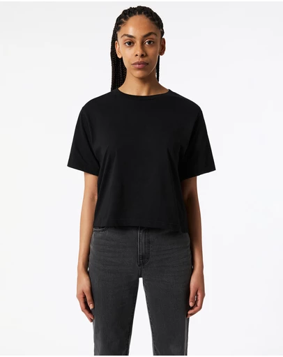 American Apparel - Women's Fine Jersey Boxy T-Shirt