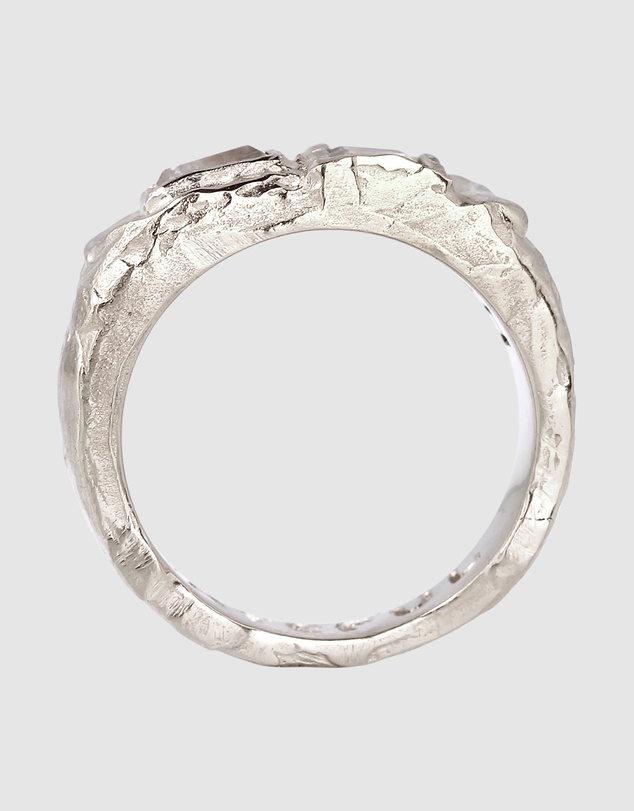 Haze & Glory - ICONIC EXCLUSIVE - Ring Signet Quartz Citrine Gemstone 925 Sterling Silver
