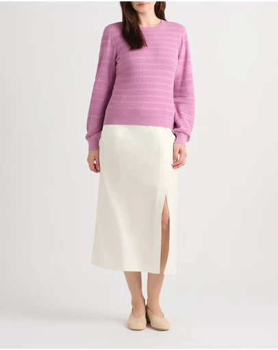 David Lawrence - Nessie Cotton Knit Jumper