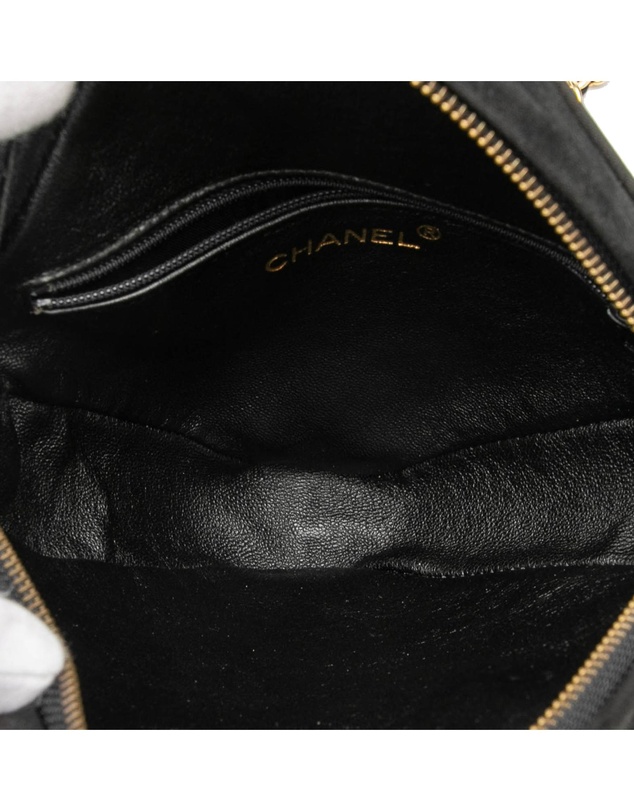 Pre-Loved by Azura Reborn - Pre-Loved CC Quilted Suede Diamon Tassel Bag
