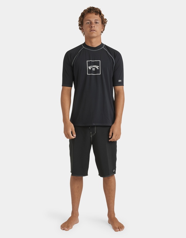 Billabong - Mens Boxed Arch Short Sleeve Rash Vest