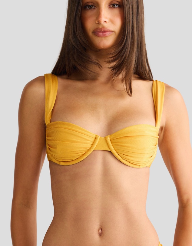 Vacay Swimwear - Rhodes Top Tangerine