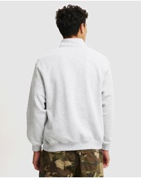 Cotton On - Quarter Zip Fleece Sweater