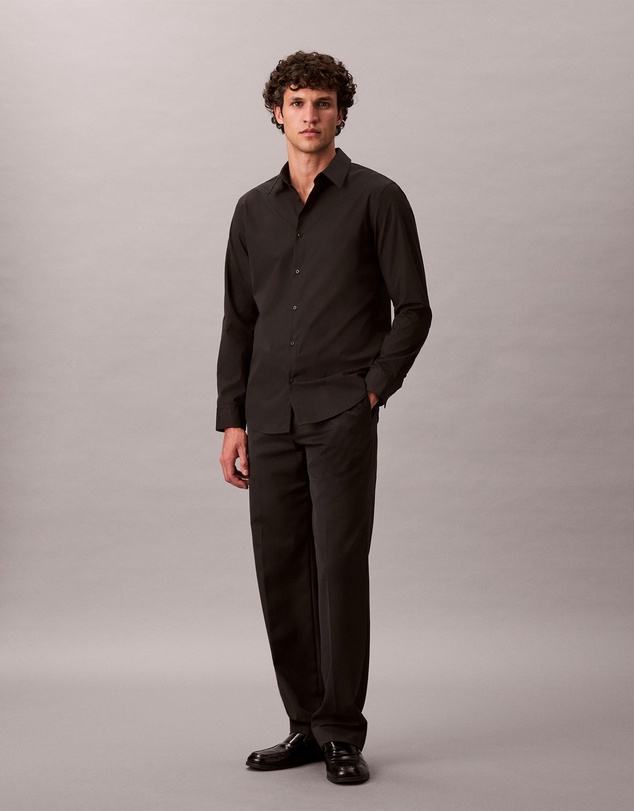 Calvin Klein - Supima Cotton Stretch Slim Shirt