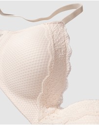 Passionata - Brooklyn Lace Trim V-Neck Wireless Padded Bralette