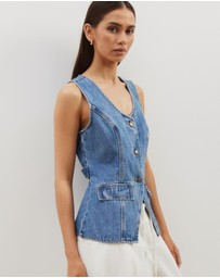 Atmos&Here - Ella Denim Vest