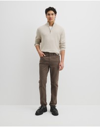 Country Road - Tapered Fit Brushed Five Pocket Pant