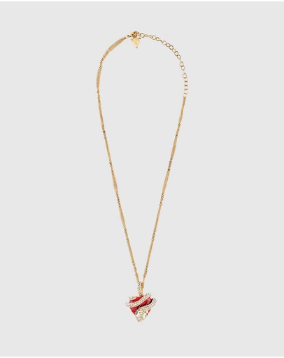GUESS - Gold-Tone Vintage Guess Necklace