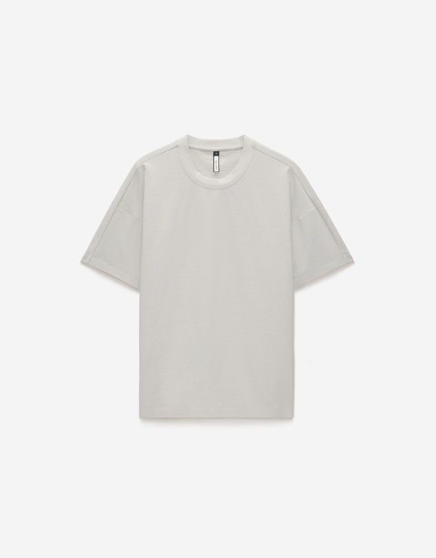 Calibre - Loose Fit Crepe T-shirt Light Grey