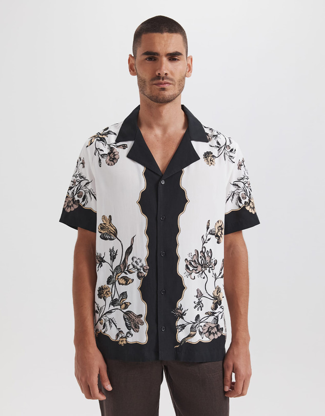 SABA - Saville Short Sleeve Resort Print Shirt