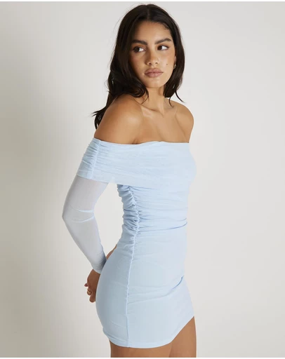 Alice In The Eve - Bobby Mesh Mini Dress