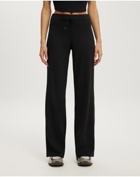Cotton On Body Active - Ultra Soft Tie Front Wide Leg Pant