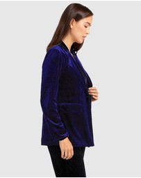 Belle & Bloom - Eternity Oversized Velvet Blazer