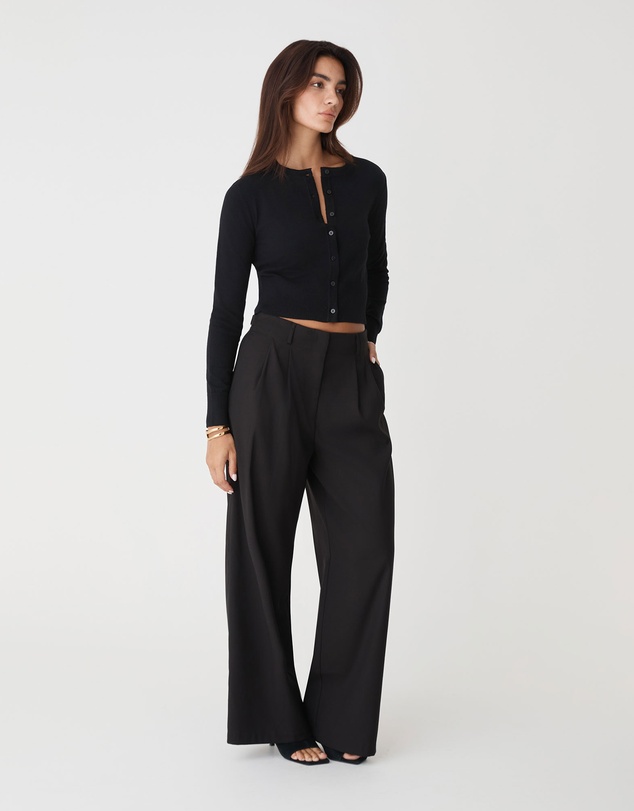 Forcast - Cassie Crew Neck Cardigan