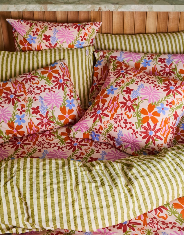 Mosey Me - Winter Garden Euro Pillowcase Set