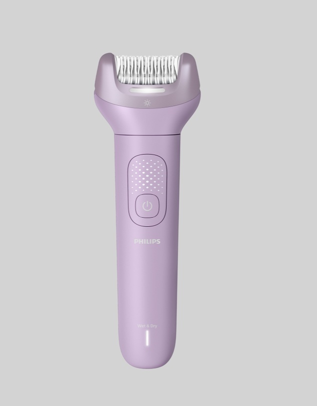 Philips - Philips Epilator Series 8500 Pastel purple
