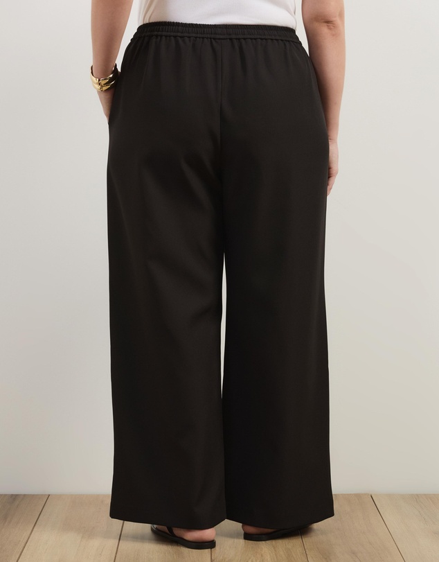 Atmos&Here Curvy - Marlow Tie Waist Tailored Pants