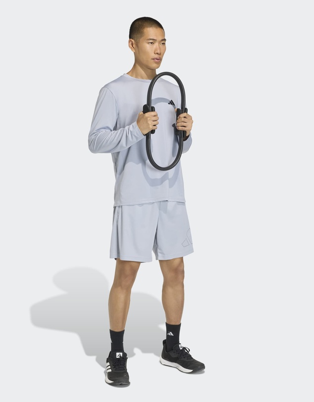 adidas Performance - WORKOUT ESSENTIALS BASE PIQUE BIG LOGO SHORTS Mens