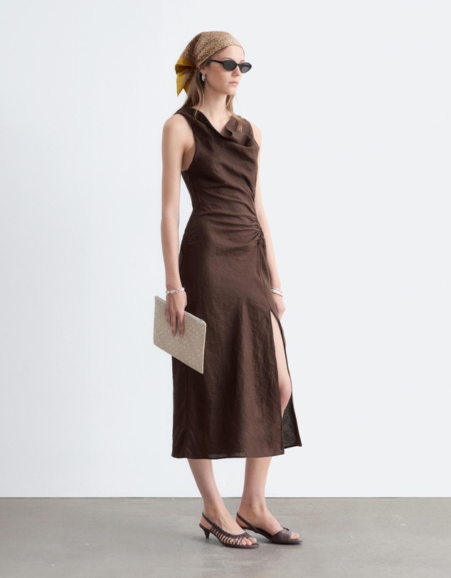 & Other Stories - PA Nelly Midi Linen Dress