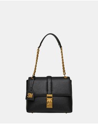 Steve Madden - BPatts-E Black Gold Handbag