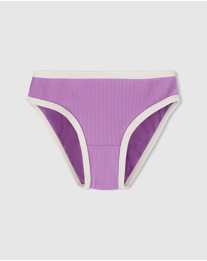 Zulu & Zephyr Mini - Mini Stripe Bikini Bottoms - Kids-Teens