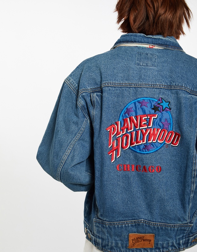 Vintage by The Real Deal - Pre Loved - Vintage Planet Hollywood Denim Jacket
