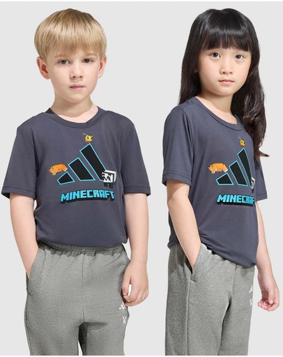 adidas Sportswear - Adidas Minecraft Training T-Shirt - Kids-Teens