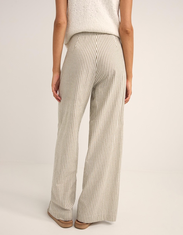 Rhythm - Valley Stripe Wide Leg Pants - Iconic Exclusive