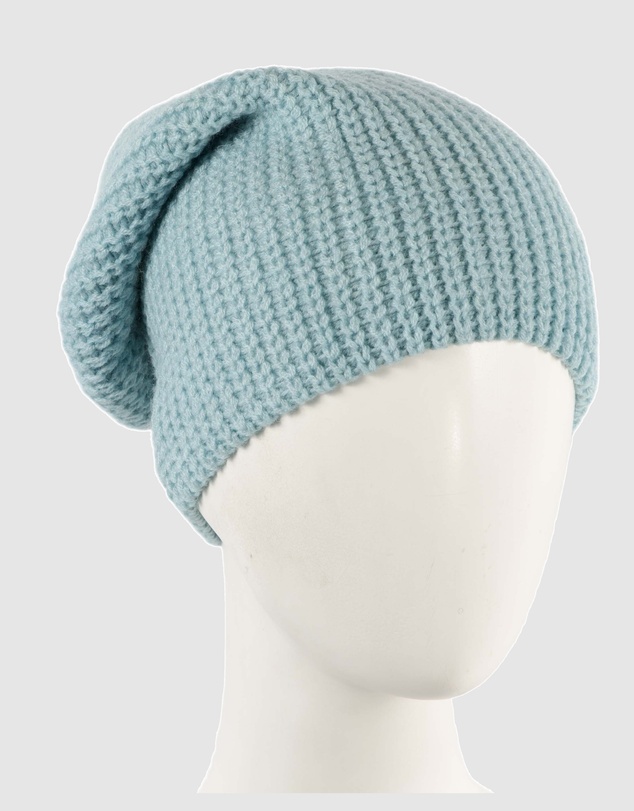 Max Alexander - European Made Turquoise Soft Wool Beanie