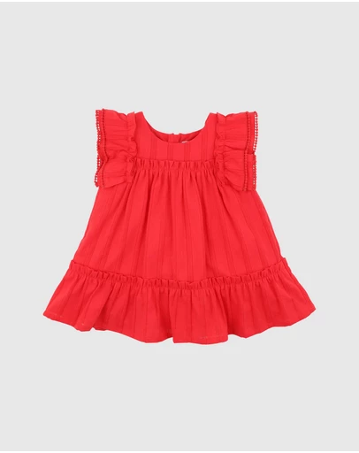 Bebe by Minihaha - Festive Broidery Dress - Babies