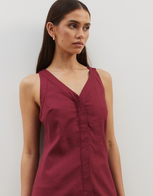 Atmos&Here - Maura V-Neck Longline Vest