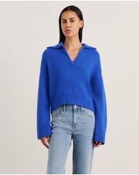 Jag - Lily Collared Knit