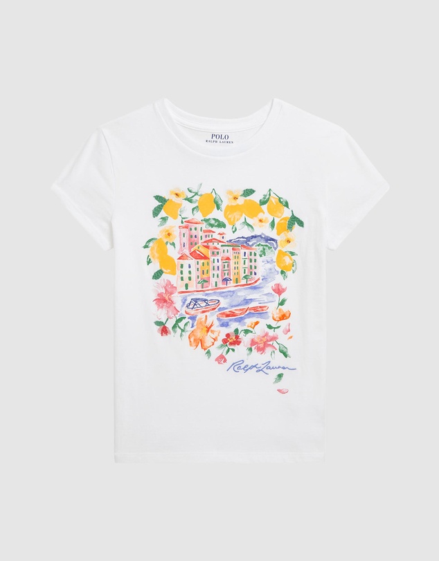 Polo Ralph Lauren - Cotton Jersey Graphic Tee - Kids-Teens
