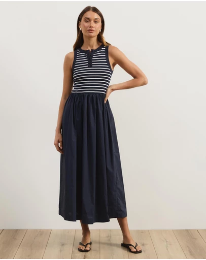 Atmos&Here - Cindy Contrast Maxi Dress