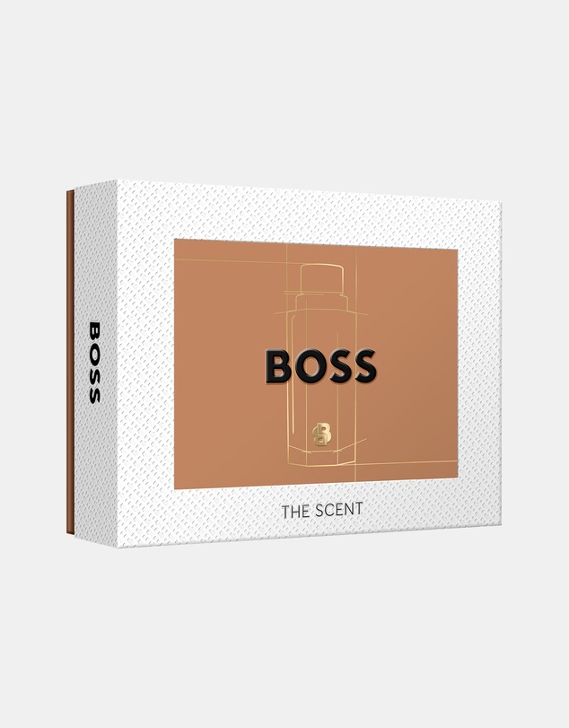 BOSS - Boss The Scent Eau De Toilette, Shower Gel, And Deodorant Stick For Men Trio Gift Set