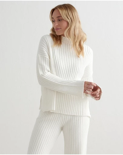 Aim'n - Rib Knit Sweater