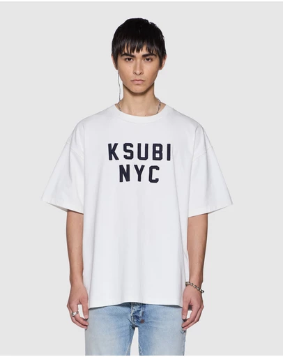Ksubi - NYC Ekcess SS Tee Tru White