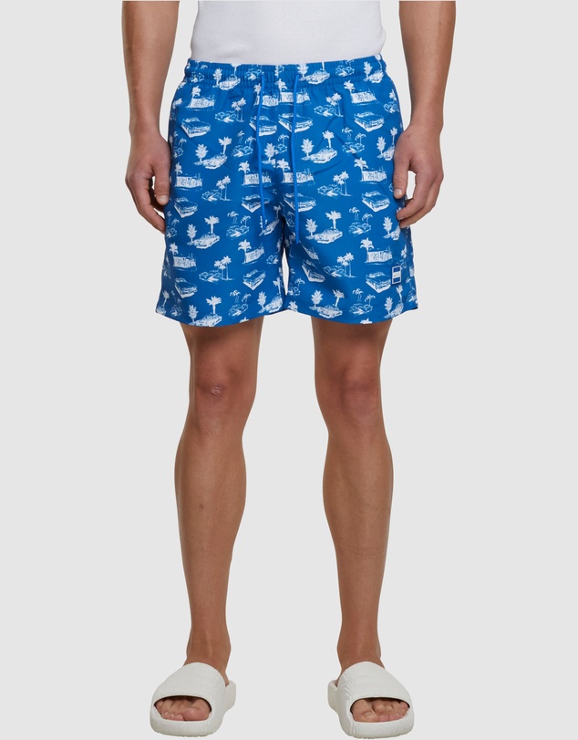Urban Classics - Pattern Swim Shorts