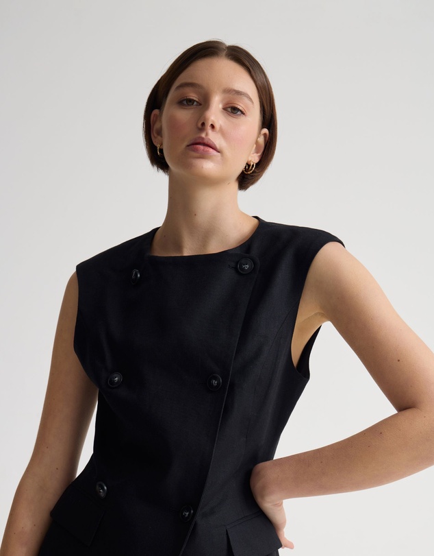 Oxford - Talia Linen Dress