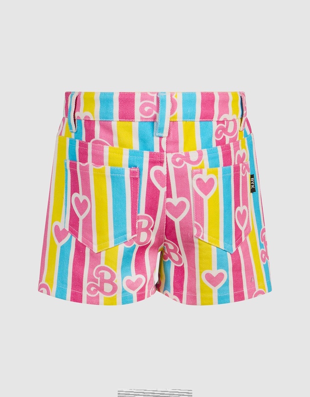 Rock Your Kid - Barbie Denim Shorts - Kids-Teens