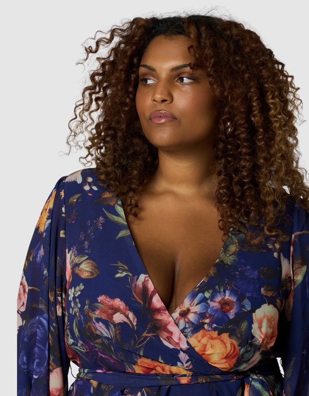 Pink Dusk by Curve Project - Temptress Maxi Dress