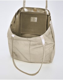 Cobb & Co - Venus Metallic Leather Tote