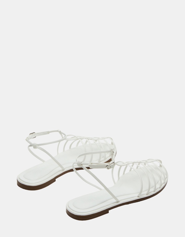 Steve Madden - Marin White Sandals
