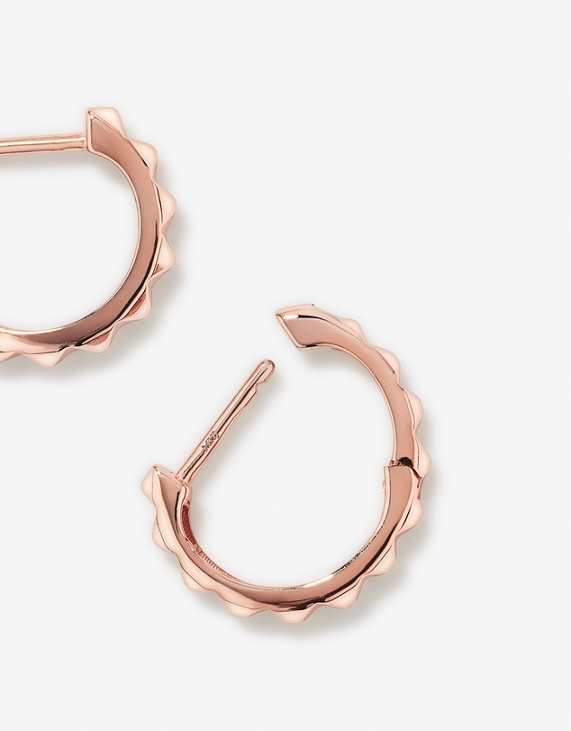 Michael Hill - Signature Connect Huggie Earrings in 10kt Rose Gold