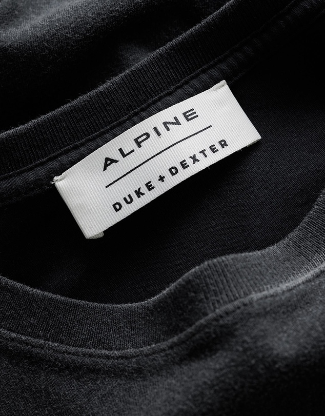 Duke + Dexter - Alpine Formula One Team Helmet Washed Black T-Shirt