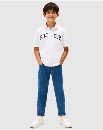 Tommy Hilfiger - Mixed Logo Regular Fit Polo Shirt - Teens