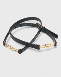 Maje - A Mini Mors Croc Belt