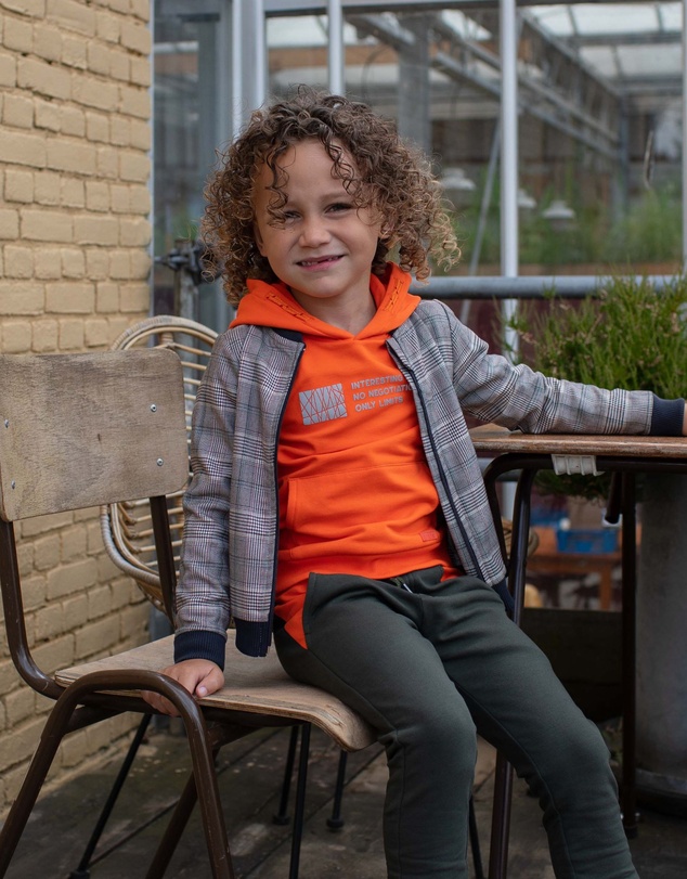 Quapi - Knox Hoodie with Pouch Pocket - Kids-Teens