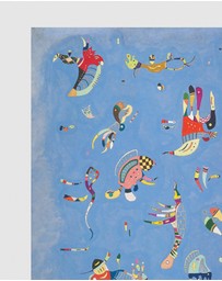 Inka Arthouse - Sky Blue by Wassily Kandinsky Art Print